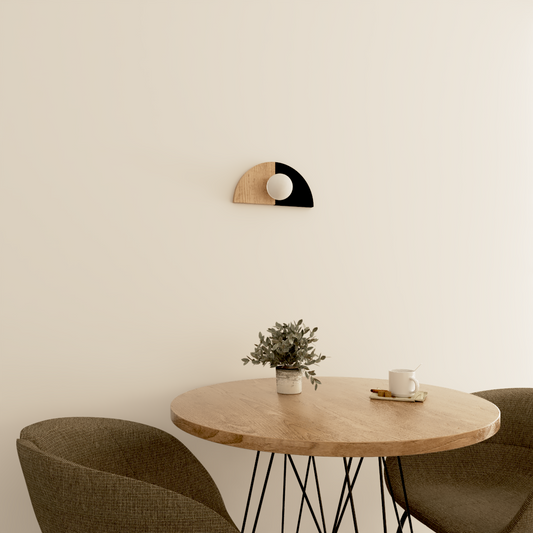 CHROMA Arc | Applique minimaliste en bois